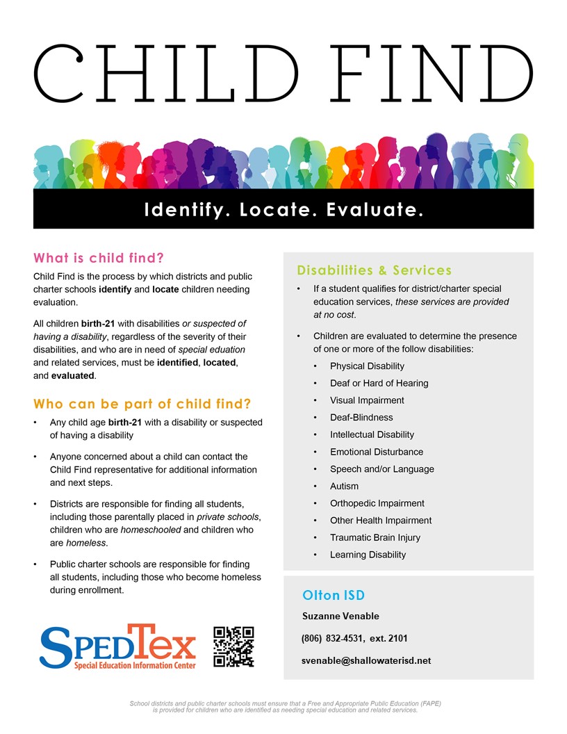 Olton isd child find
